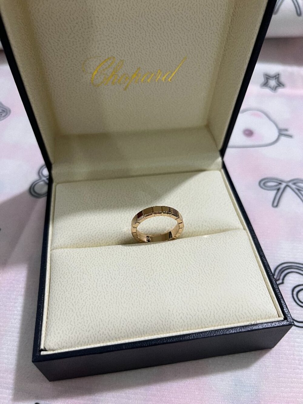 Chopard Ice Cube Collection Rose Gold Ring
